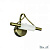 Подсветка Ideal Lux LUCCIOLA AP1 BRUNITO