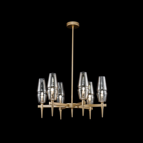 Потолочная люстра MAYTONI Lita H002PL-06G купить по низкой цене