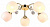 Потолочная люстра Arte Lamp MILLO A9549PL-5GO