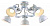 Потолочная люстра Arte Lamp MARTIN A5216PL-5WG