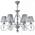 Подвесная люстра MAYTONI Monsoon ARM154-06-S