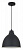 Подвесной светильник Arte Lamp BRACCIO A2055SP-1BK