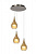 Светодиодный подвесной светильник Lucide JARICH LED 36419/15/62