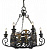 Подвесная люстра DIVINARE GOTICO 8852/22 SP-6