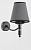 Бра Alfa ABIL BLACK SILVER 22960