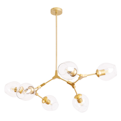 Потолочная люстра Arte Lamp Yuka A4103SP-6GO купить по низкой цене