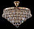 Потолочная люстра MAYTONI Gala BA783-TK38-G