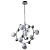 Подвесная люстра Crystal Lux Salvadore Salvadore SP8V Chrome