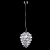 Светильник подвесной Crystal Lux CHARME SP2 CHROME/TRANSPARENT