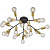 Потолочная люстра ST Luce FOGLIONE SL437.402.20