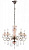 Подвесная люстра Arte Lamp ONYX RED A9591LM-5AB