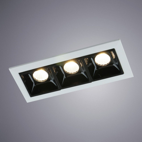 Светодиодный встраиваемый светильник Arte Lamp GRILL A3153PL-3BK