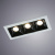 Светодиодный встраиваемый светильник Arte Lamp GRILL A3153PL-3BK