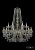 Подвесная люстра Bohemia Ivele 1409/12+6/300/h-95/G