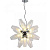 Подвесная люстра Lumina Deco Feretta LDP 1139-18 WT+CL