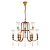 Подвесная люстра Lumina Deco Rionella LDP 8041-6+3 S.GD