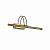 Светодиодная подсветка Ideal Lux BOW AP66 OTTONE SATINATO