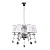 Подвесная люстра Lumina Deco Finezzia LDP 9267-6 CHR