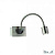 Светодиодное бра Ideal Lux DYNAMO AP1 NICKEL