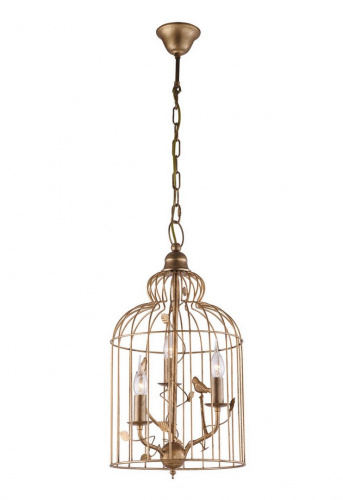 Подвесной светильник Arte Lamp GABBIA A1865SP-3BG