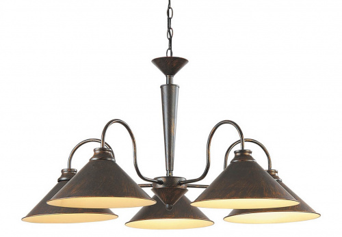 Подвесная люстра Arte Lamp CONE A9330LM-5BR купить по низкой цене