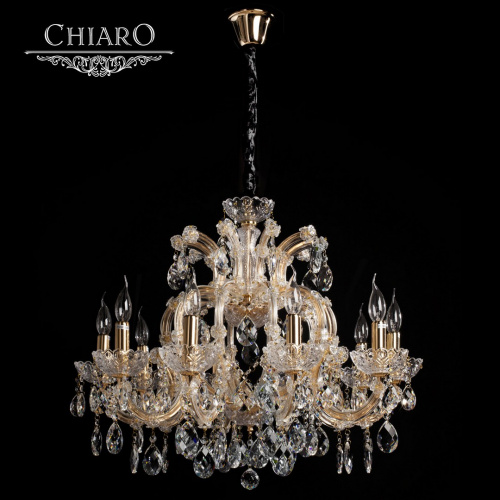 Подвесная люстра CHIARO Одетта 405010810 купить по низкой цене