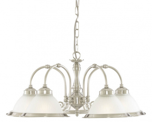 Подвесная люстра Arte Lamp AMERICAN DINER A9366LM-5SS купить по низкой цене