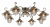 Потолочная люстра Arte Lamp LANTERNA A4579PL-8AB Потолочная люстра Arte Lamp LANTERNA A4579PL-8AB купить по низкой цене