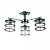 Потолочная люстра LUMION ROTONDUM 3504/3C