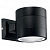 Уличное бра Ideal Lux SNIF ROUND AP1 NERO