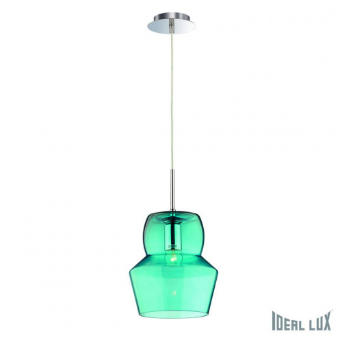 Подвесной светильник Ideal Lux ZENO SP1 BIG AZZURRO