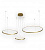 Подвесной светильник Kink Light Тор 09423-3A,33