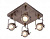 Спот Arte Lamp COSTRUTTORE A4300PL-4AB