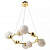 Подвесная люстра Crystal Lux Salvadore Salvadore SP6H Gold