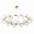Подвесная люстра Lumina Deco Marsiada LDP 6033-40 GD