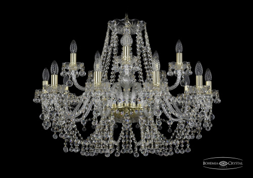 Подвесная люстра Bohemia Ivele 1409/10+5/300/G купить по низкой цене