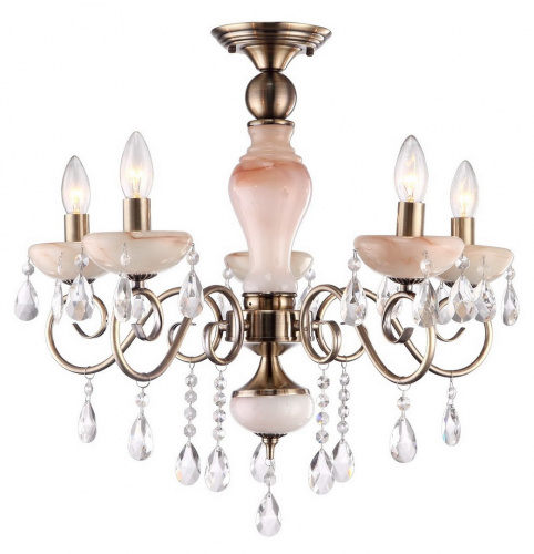 Потолочная люстра Arte Lamp ONYX RED A9591PL-5AB купить по низкой цене