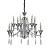 Подвесная люстра Lumina Deco Libero LDP 1230-12 CHR