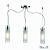 Подвесная люстра Ideal Lux FLAM SP3