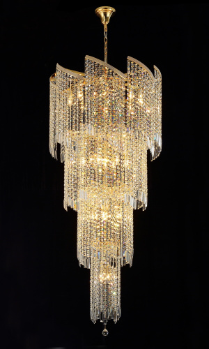 Люстра подвесная Crystal Lux GRANDE SP25 D800 GOLD купить по низкой цене
