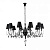 Подвесная люстра MAYTONI Intreccio ARM010-10-R