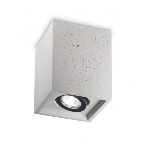 Потолочный светильник Ideal Lux OAK PL1 SQUARE CEMENTO