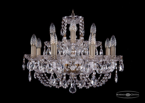 Подвесная люстра Bohemia Ivele 1406/8+4/195/Pa купить по низкой цене