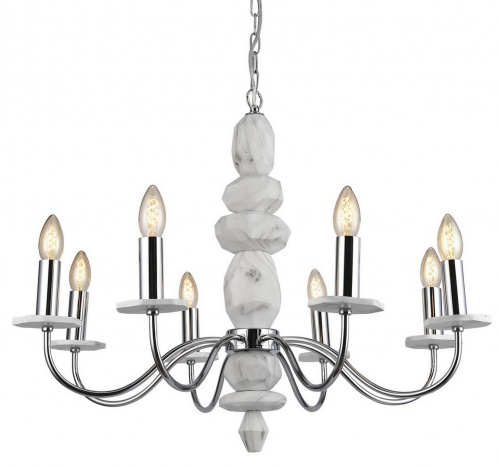 Подвесная люстра Arte Lamp LITIZIA A6062LM-8WH купить по низкой цене