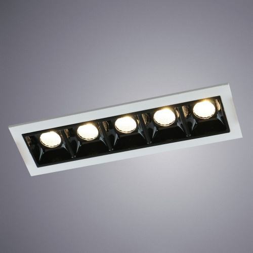 Светодиодный встраиваемый светильник Arte Lamp GRILL A3153PL-5BK