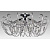 Потолочная люстра Crystal Lux Imperia Imperia PL6 Chrome/Transparente