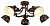 Потолочная люстра Arte Lamp MARTIN A5216PL-5BR