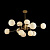 Потолочная люстра MAYTONI Erich MOD221-PL-12-G