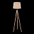 Торшер на треноге MAYTONI Calvin Z177-FL-01-BR