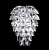 Бра Crystal Lux CHARME CHARME AP2+2 LED CHROME/TRANSPARENT